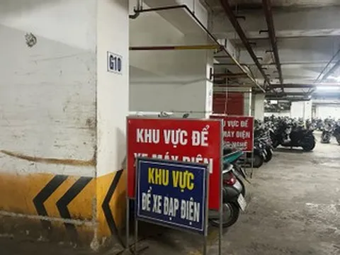 Động thái của chung cư HH Linh Đàm sau thông báo dừng trông giữ xe điện