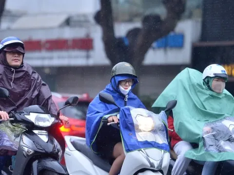 Không khí lạnh mạnh, mưa lớn ở Bắc bộ và khu vực từ Thanh Hóa đến Huế