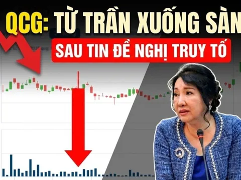 Đứt chuỗi 4 phiên trần, cổ phiếu QCG quay đầu giảm sàn