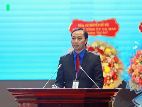 Ông Phạm Tuấn Tài được chỉ định làm Bí thư Tỉnh đoàn Cà Mau