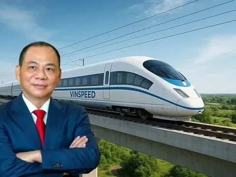 Khi Vingroup rút lui khỏi đường sắt cao tốc Bắc Nam, Vinspeed tăng vốn điều lệ thêm 36% lên 45.000 tỷ