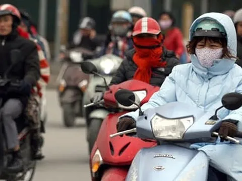 Tết Dương lịch 2026: Không khí lạnh tràn về gây mưa rào, có nơi rét đậm, rét hại