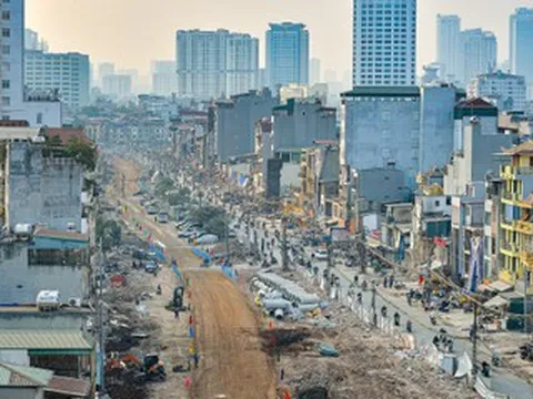 Hiện trạng tuyến Vành đai 1 Hoàng Cầu – Voi Phục trước ngày thông tuyến kỹ thuật