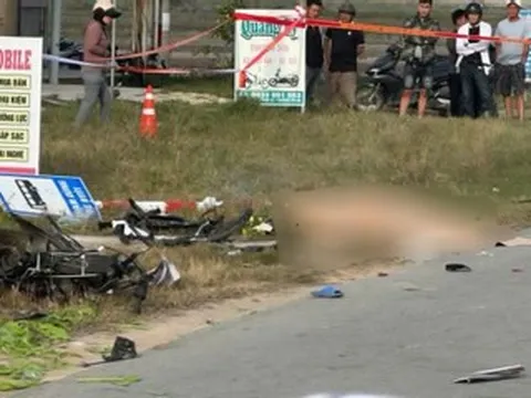 Xe tải tông liên hoàn xe đạp điện ở Huế, 2 người tử vong