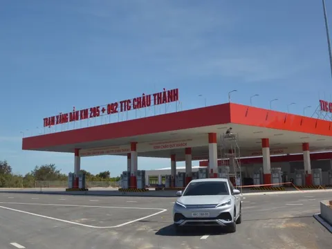 Từ ngày 26-1, trạm dừng nghỉ cao tốc Vĩnh Hảo - Phan Thiết mở lại, khang trang và sạch sẽ