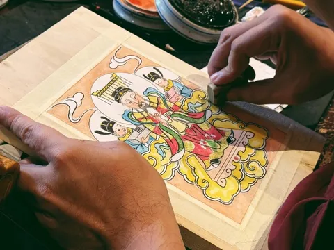 Ra mắt bộ tarot vẽ tay bằng màu nước: Tái hiện thần tích, truyện cổ Việt Nam