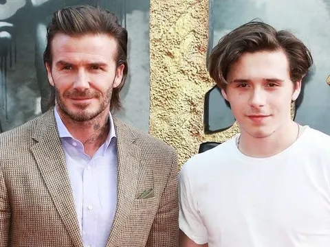 Phong cách thời trang của Brooklyn không thua kém David Beckham