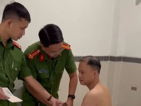 Kiểm tra một khách sạn, Công an phường Tân Hưng phát hiện đối tượng trốn truy nã