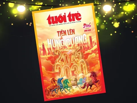 Giai phẩm Tuổi Trẻ Xuân Bính Ngọ 2026: Khởi động nước kiệu