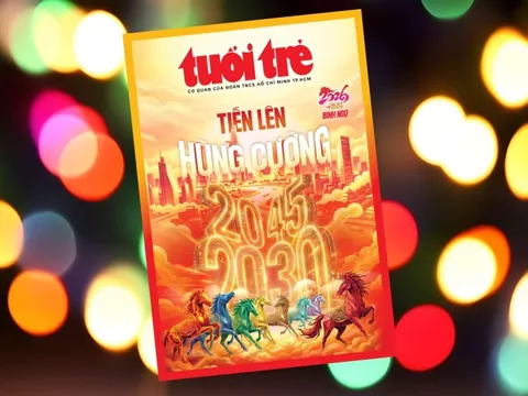 Giai phẩm Tuổi Trẻ Xuân Bính Ngọ 2026: Chạm vào khát vọng trưởng thành