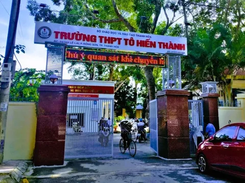 Công an vào cuộc vụ sửa điểm thi của học sinh tại Trường THPT Tô Hiến Thành