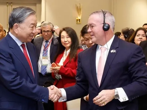 Tổng Bí thư Tô Lâm chứng kiến lễ ký các hợp đồng, thỏa thuận hợp tác của Việt Nam và Mỹ