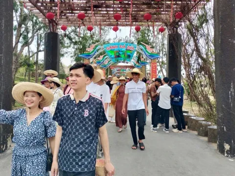 Tết nhộn nhịp ở đông Đắk Lắk: Mũi Điện, Gành Đá Đĩa đông nghịt, khách sạn 'cháy phòng'