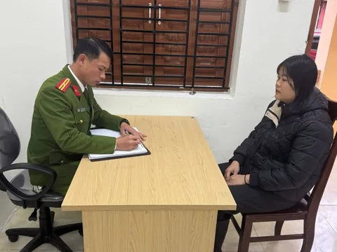 Nguyễn Thị Lãnh sinh năm 1986 đã ra đầu thú