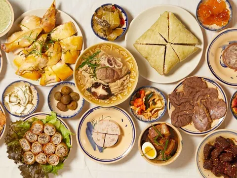 Quán Việt ở New York bán 2.000 bánh chưng dịp Tết