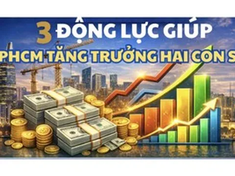 3 động lực giúp TPHCM tăng trưởng 2 con số