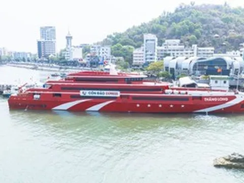 Tàu cao tốc Thăng Long tăng gấp đôi chuyến, giảm giá vé chặng Vũng Tàu - Côn Đảo