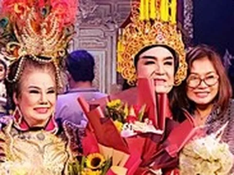 Minh Tâm, Tài Lương về nước quay video cải lương Trung liệt Dương gia tướng