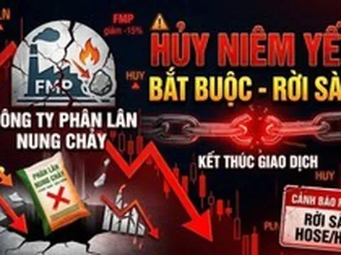 Một công ty sản xuất phân bón 66 năm tuổi sắp bị huỷ niêm yết bắt buộc, rời sàn HOSE