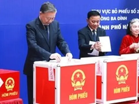 22 Ủy viên Bộ Chính trị, Ban Bí thư trúng cử đại biểu Quốc hội khóa XVI