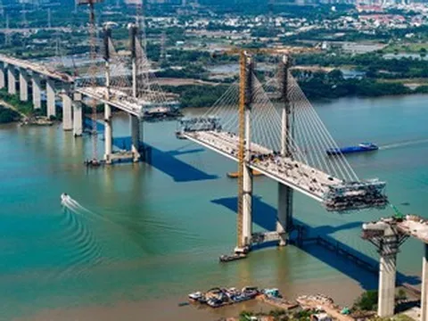 Cận cảnh nút thắt cuối cao tốc Bến Lức - Long Thành sắp hợp long