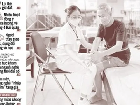 Báo in Người Lao Động ngày 22-3: Chăm sóc toàn diện cho người cao tuổi