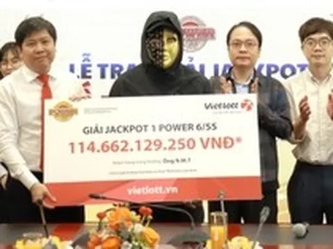 Doanh nhân ở Tây Ninh 'ẵm' giải độc đắc hơn 114 tỷ đồng