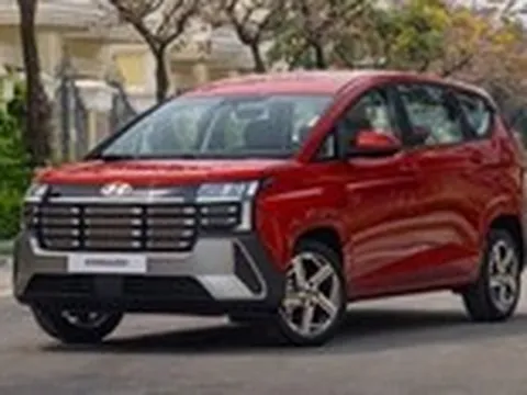 Hyundai Stargazer 2026 ra mắt Việt Nam: Giá từ 569 triệu, màn kép 10,25 inch, có ADAS đấu Xpander