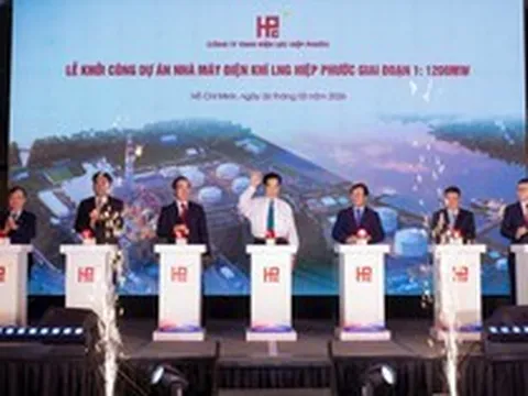 Nhà máy điện LNG Hiệp Phước 19.000 tỷ chính thức khởi công, ký Hợp đồng mua bán điện (PPA)