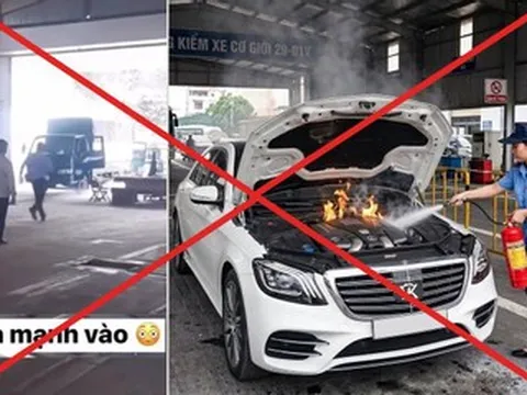 Cục Đăng kiểm đề nghị công an xử lý người tung tin giả 'đạp hết ga gây hỏng máy'