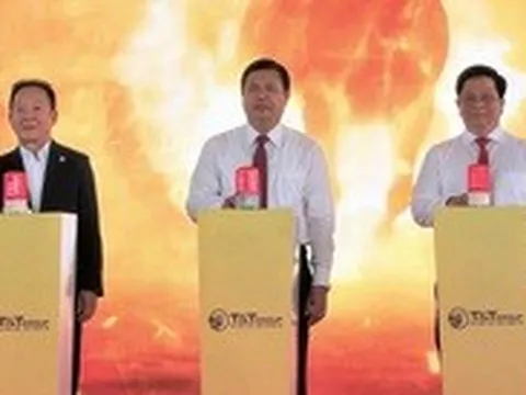 Khởi công dự án Khu công nghiệp Vàm Cống hơn 4.800 tỉ đồng