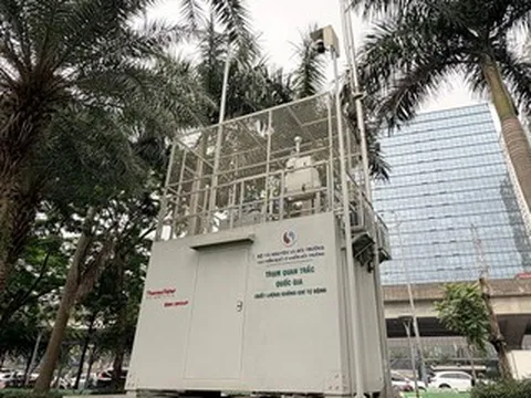 Vụ sai phạm trong hệ thống quan trắc môi trường: Cận cảnh trạm ở Hà Nội