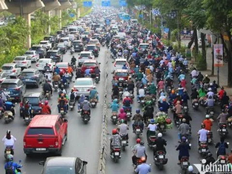 Camera AI 'bắt' hơn 3 triệu lượt xe máy đi sai làn trên 2 tuyến đường ở Hà Nội