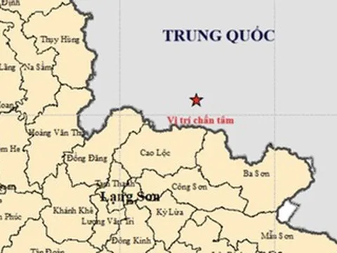 Động đất ở Quảng Tây - Trung Quốc, người dân Lạng Sơn cảm nhận có rung lắc