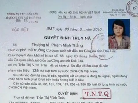 Truy nã nữ bác sĩ chiếm đoạt hơn 5 tỷ đồng, trốn suốt 16 năm