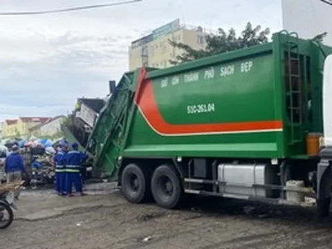 TPHCM: Chính thức dùng cân tự động tại khu xử lý chất thải