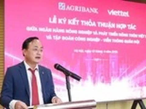 Agribank - Viettel hợp tác toàn diện, tăng tốc số hóa dịch vụ tài chính
