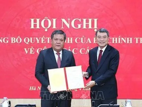 Bộ Chính trị chuẩn y ông Trần Phong giữ chức Bí thư Tỉnh ủy Khánh Hoà