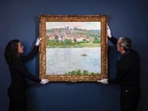 Hai tác phẩm hiếm của danh họa Claude Monet lần đầu lộ diện sau hơn 100 năm