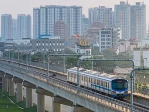 TPHCM đề xuất đầu tư hơn 124.000 tỷ đồng xây dựng 2 tuyến metro trên cao