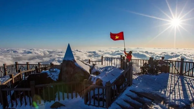 Tuyết phủ Fansipan, Sa Pa trở thành điểm tăng trưởng nhanh nhất châu Á