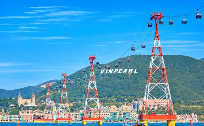 Cáp treo Vinpearl Nha Trang lọt Top cáp treo đẹp nhất châu Á