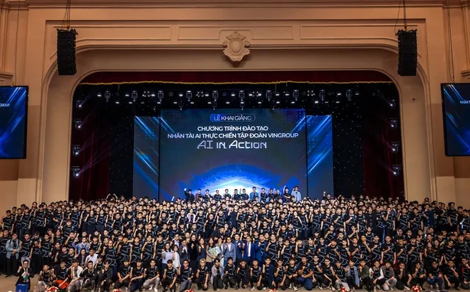 Vingroup khai giảng khóa đầu tiên chương trình đào tạo 20.000 nhân tài AI thực chiến